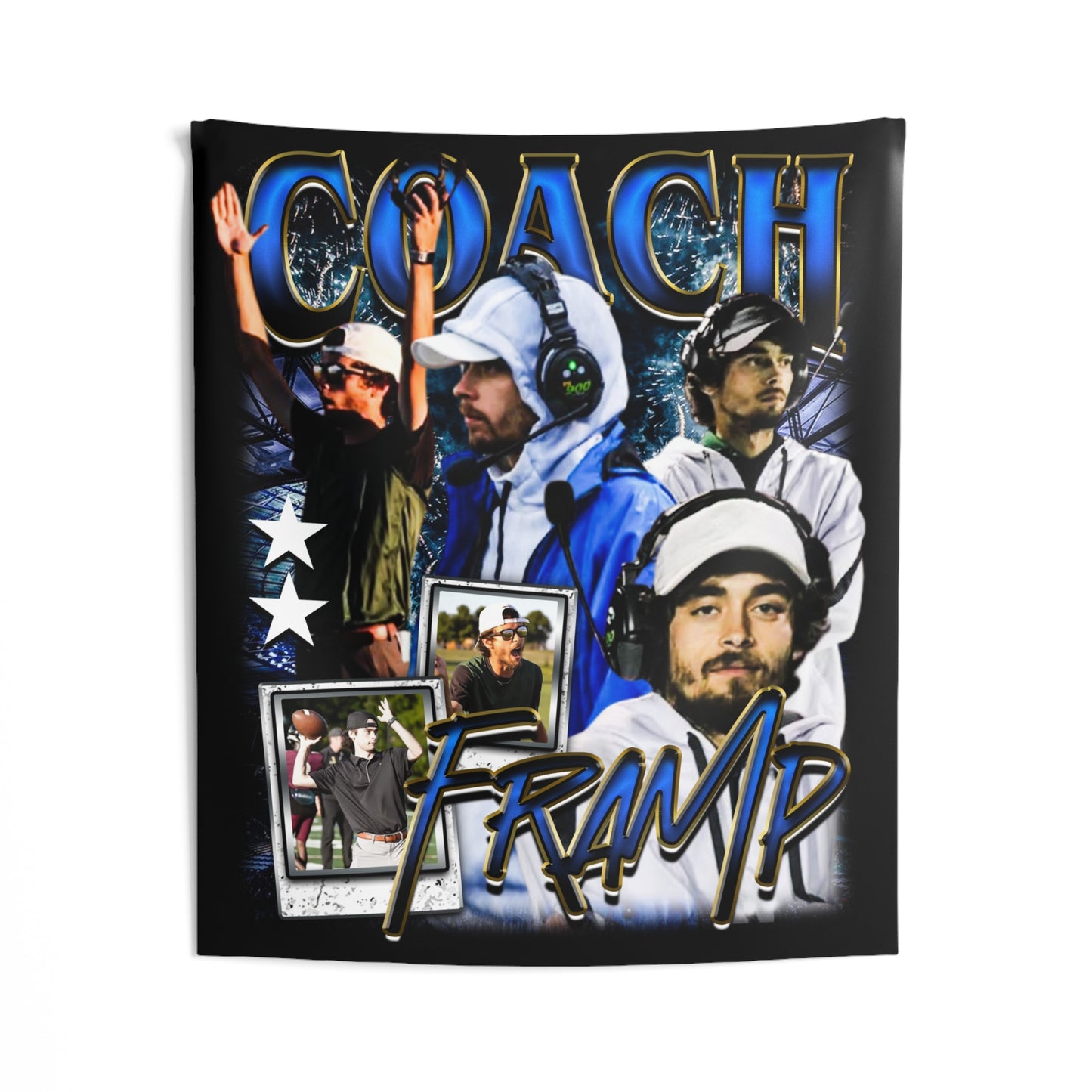Coach Framp Tapestry 50” x 60”