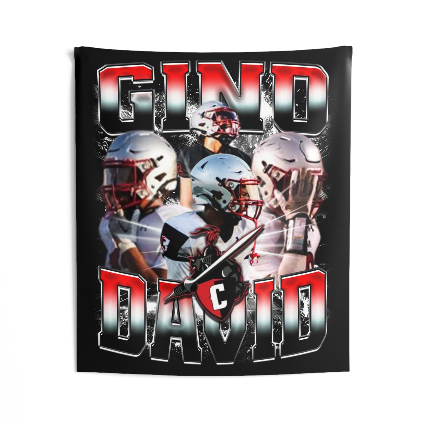 Gino David Tapestry 50” x 60”