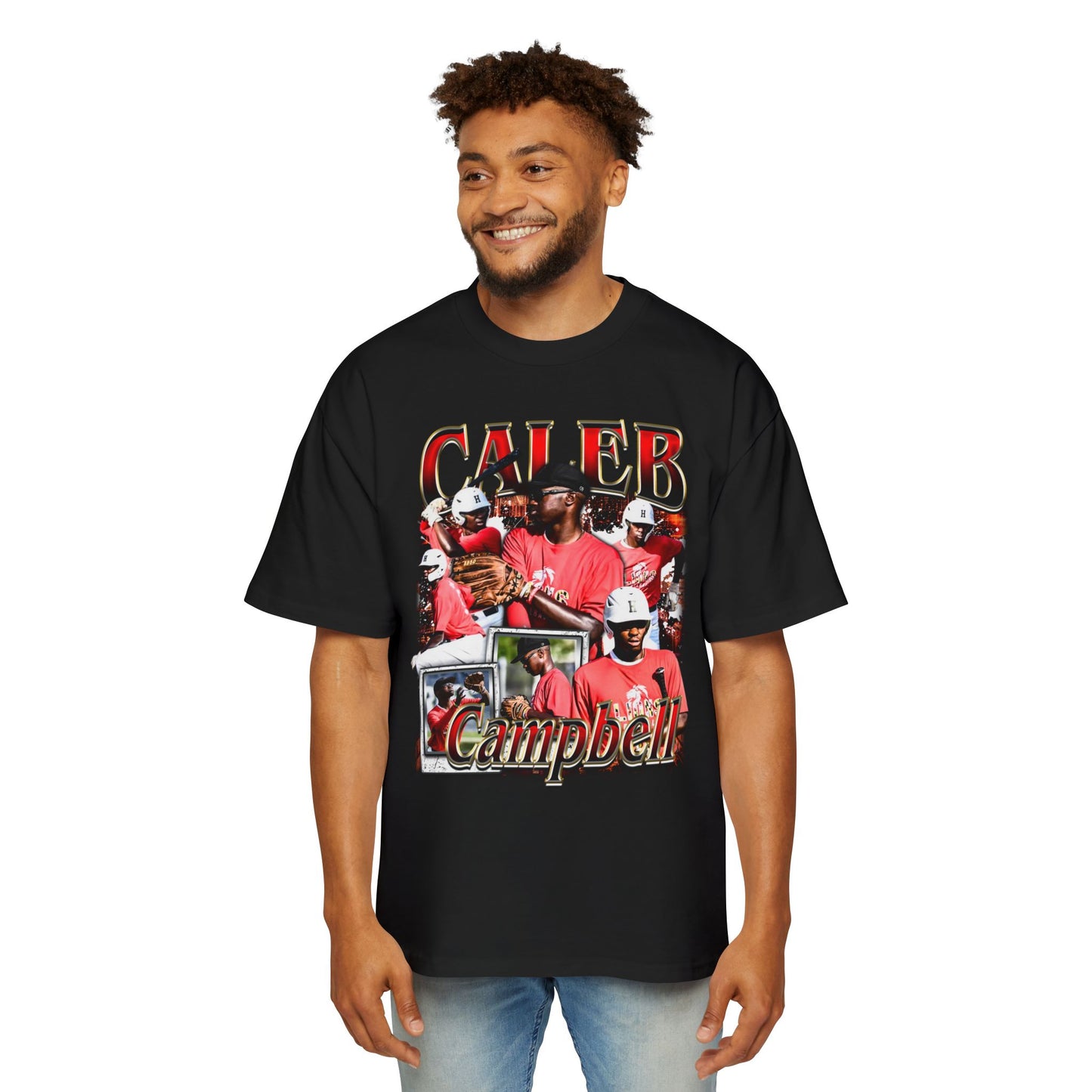 Caleb Campbell Oversized Retro Tee