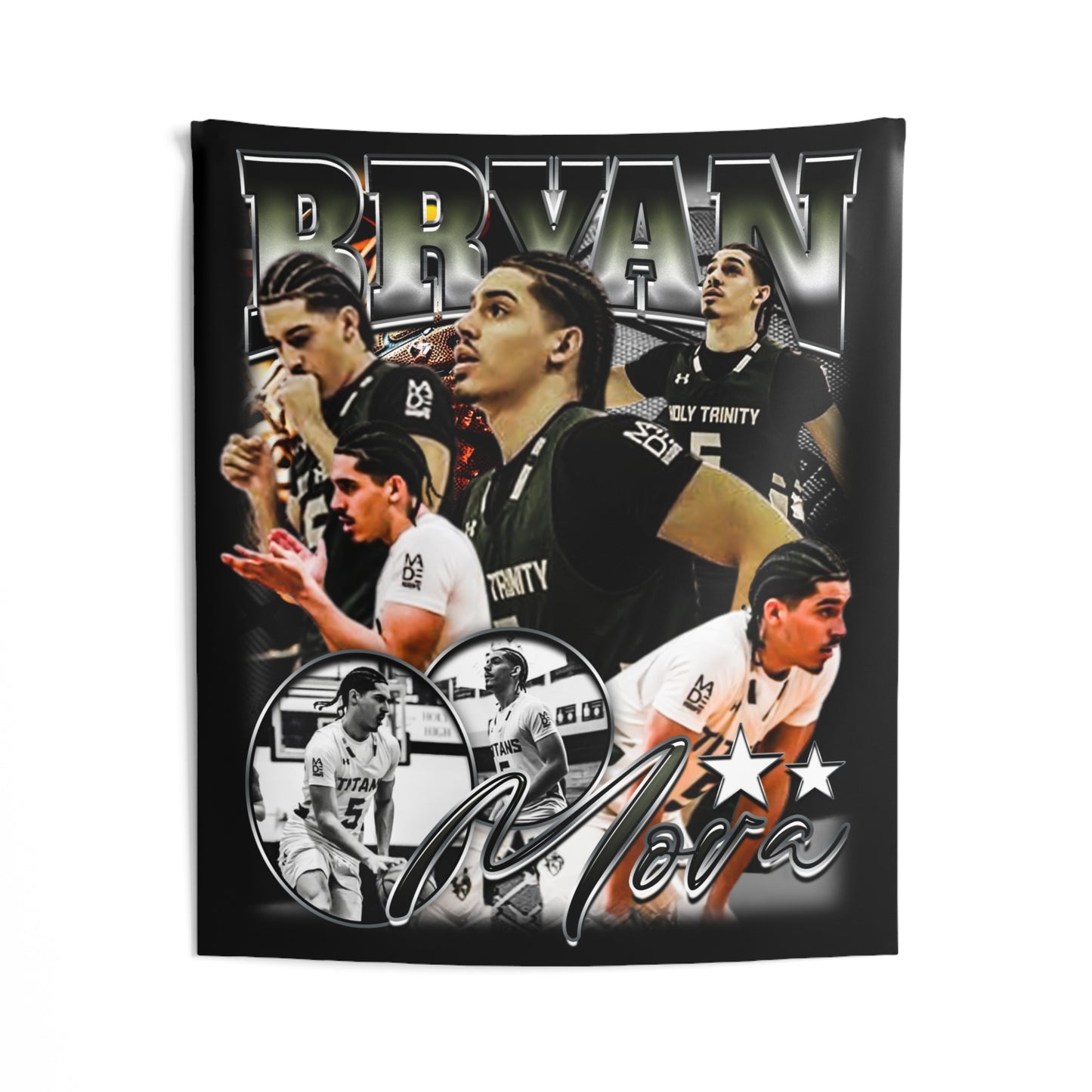 Bryan Mora Tapestry 50” x 60”