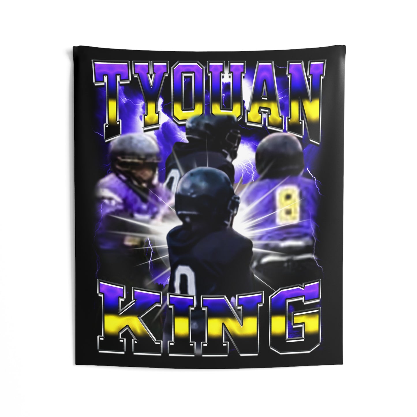 Tyquan King Tapestry 50” x 60”