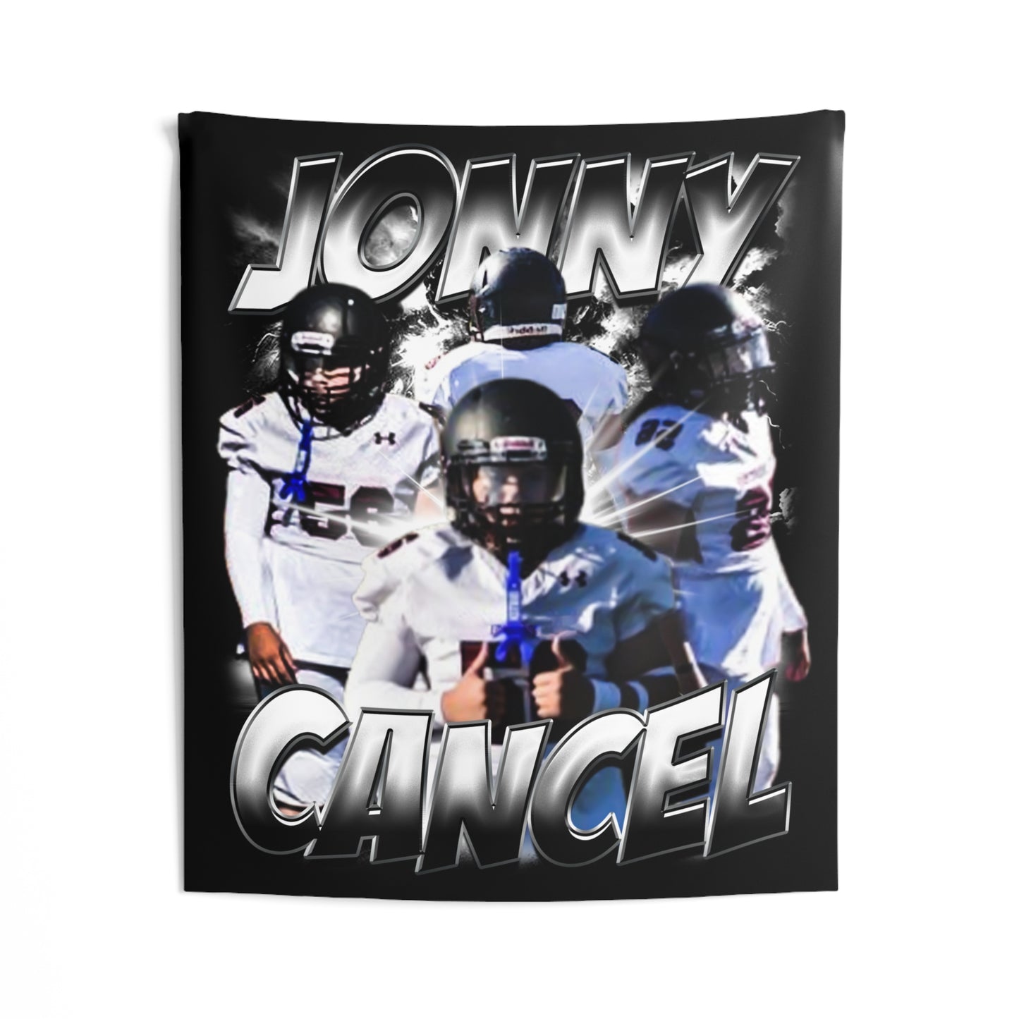 Jonny Cancel Tapestry 50” x 60”