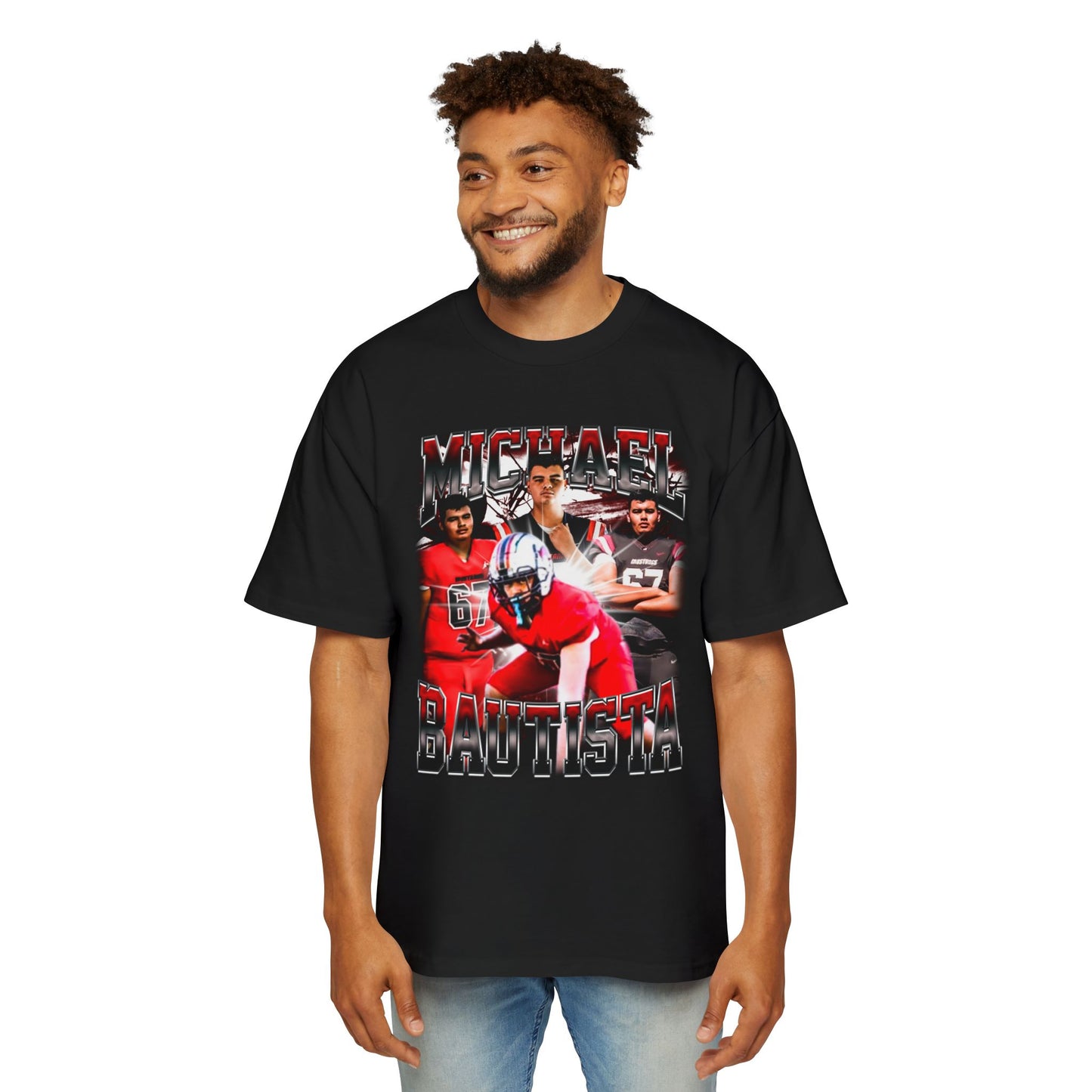 Michael Bautista Oversized Retro Tee