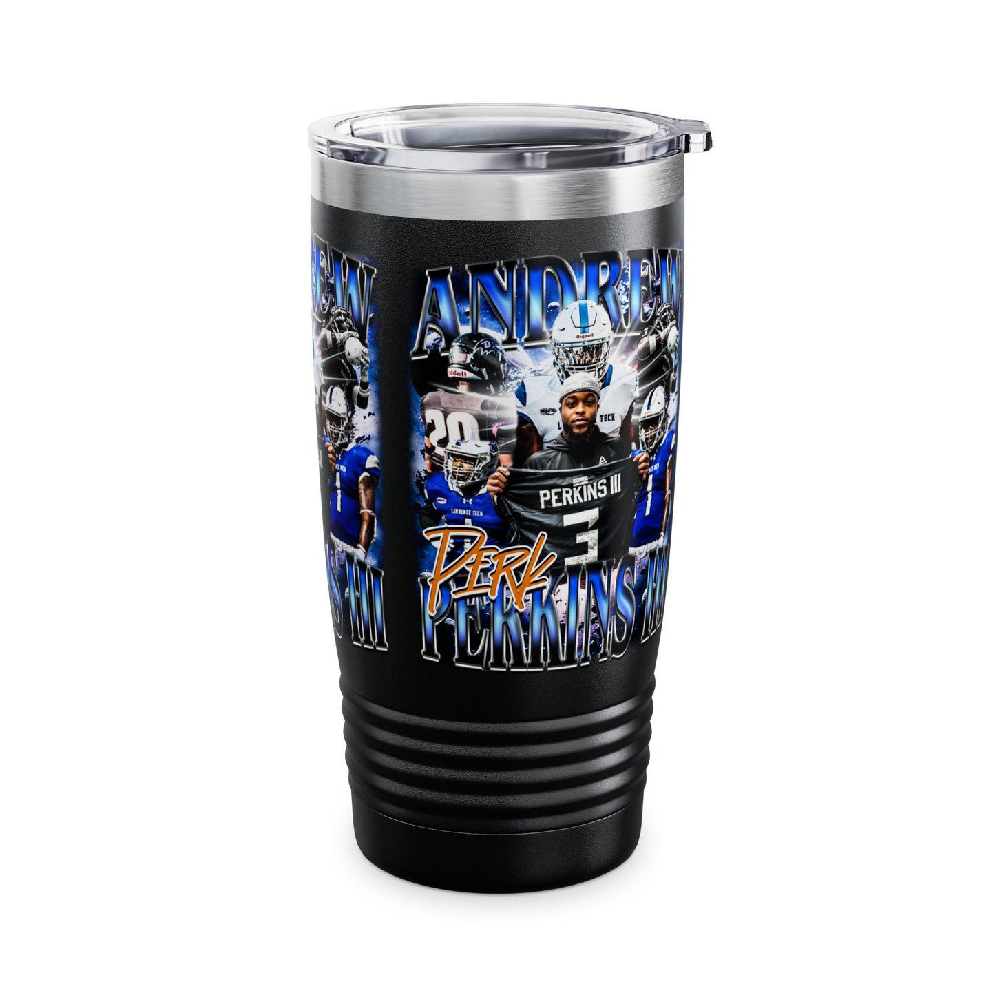 Andrew Perkins III Stainless Steal Tumbler
