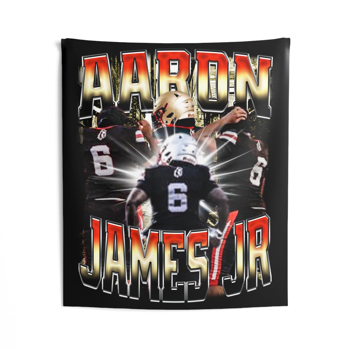 Aaron James JR Tapestry 50” x 60”