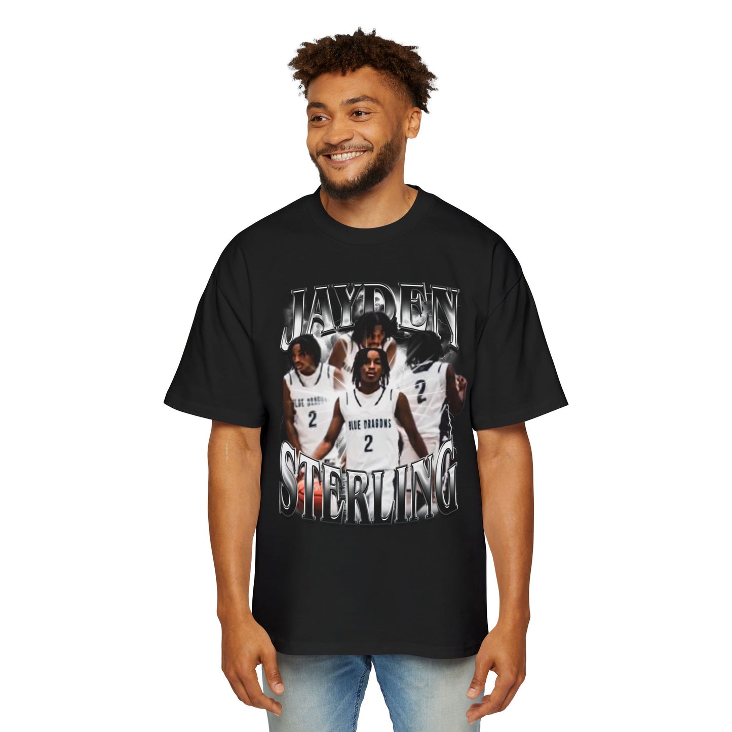 Jayden Sterling Oversized Retro Tee