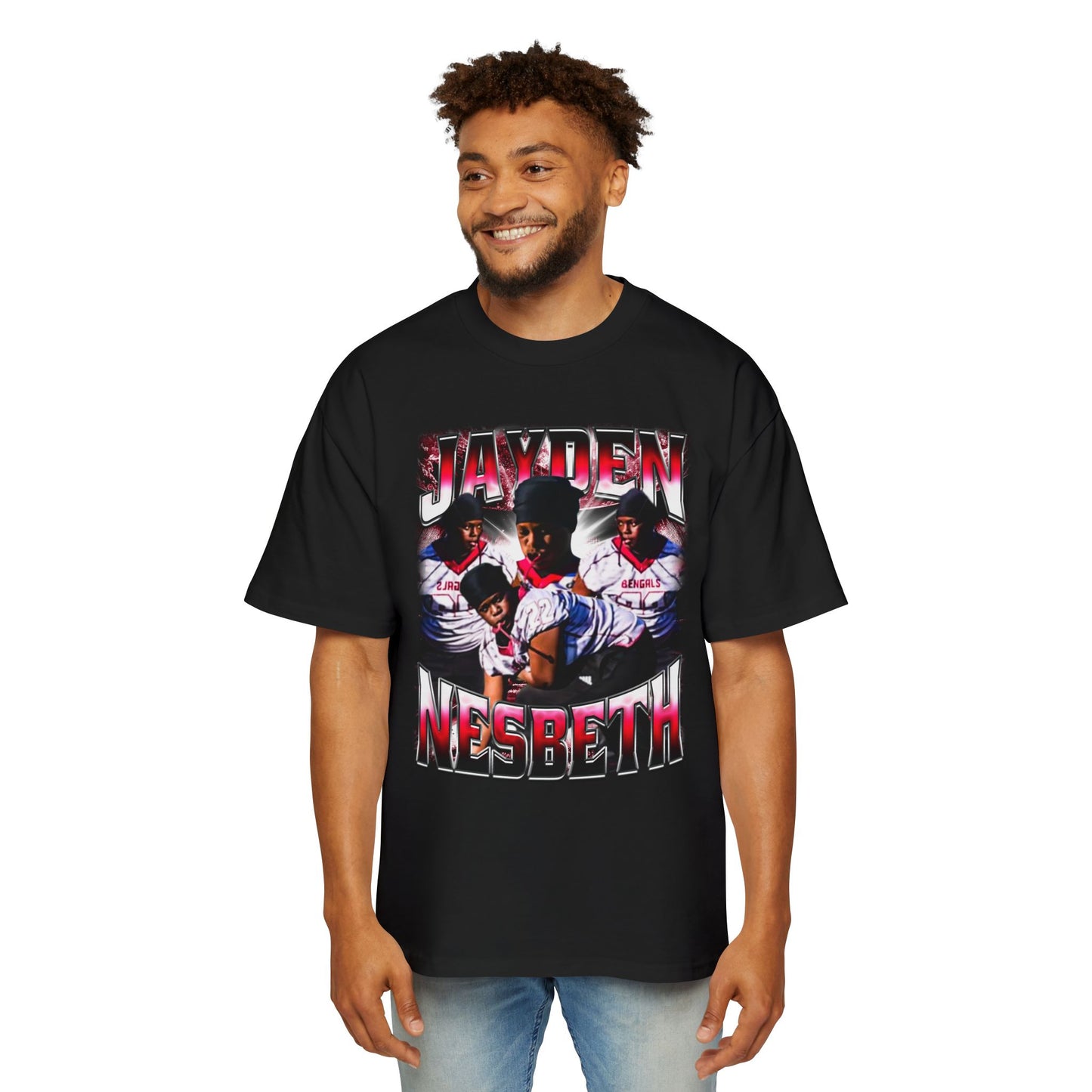 Jayden Nesbeth Oversized Retro Tee