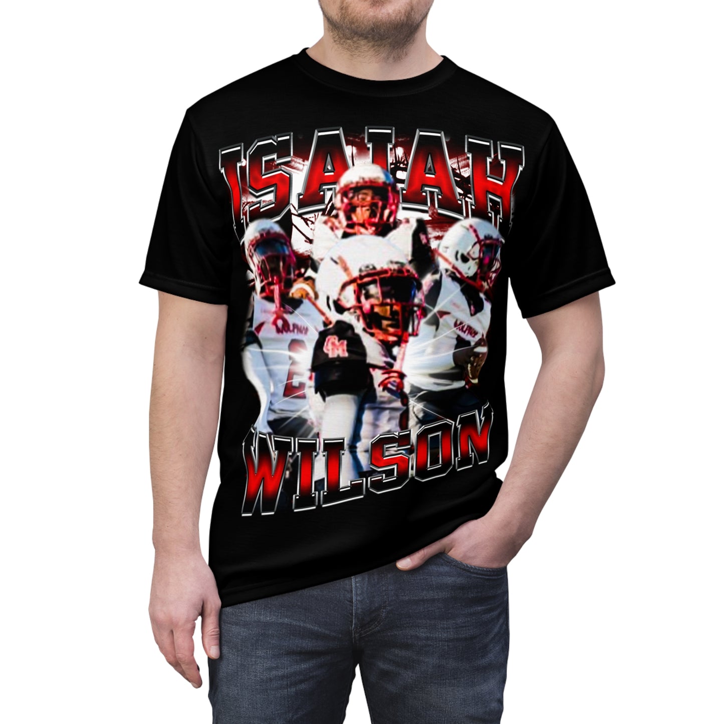 Isaiah Wilson Vintage Full Print Tee