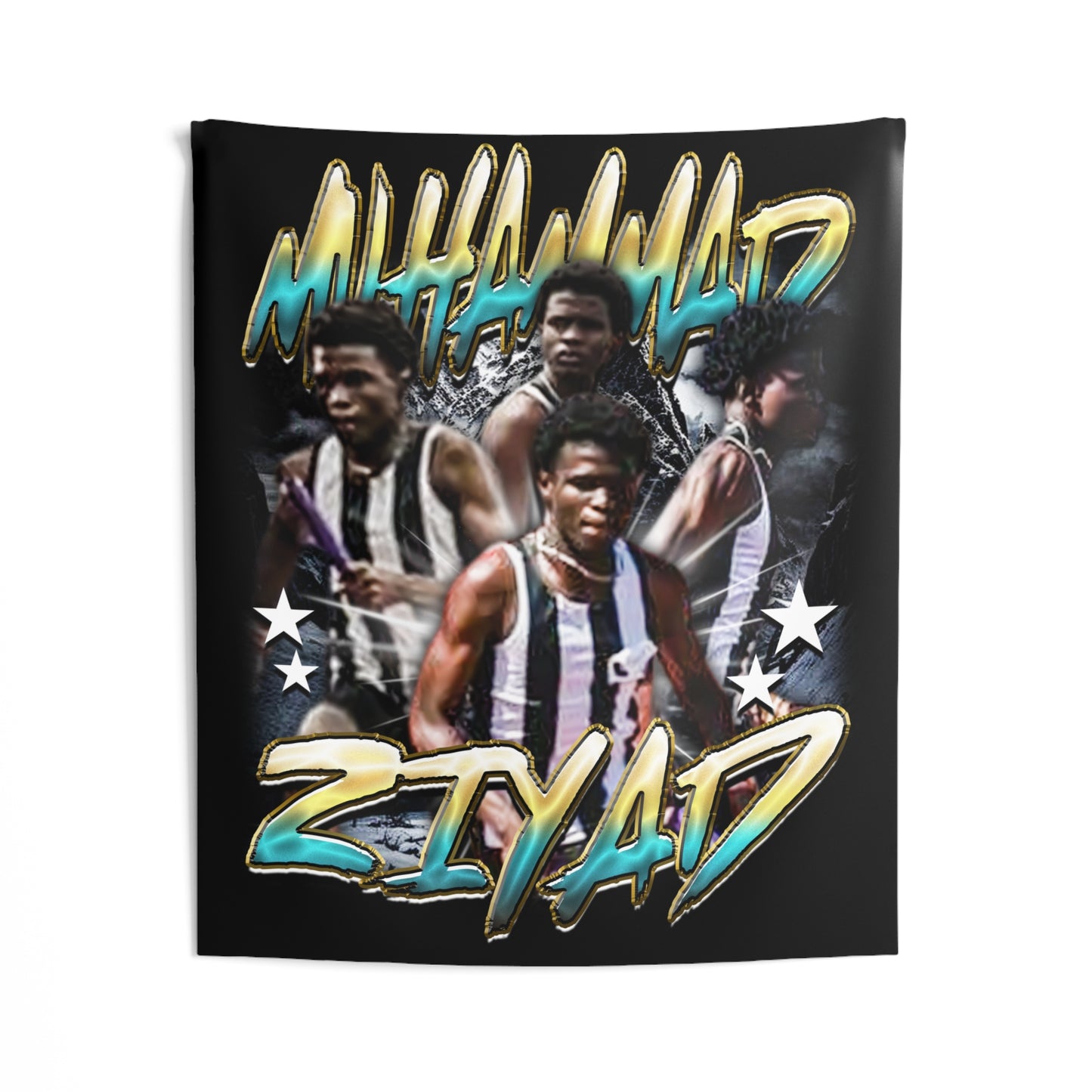 Muhammad Ziyad Tapestry 50” x 60”