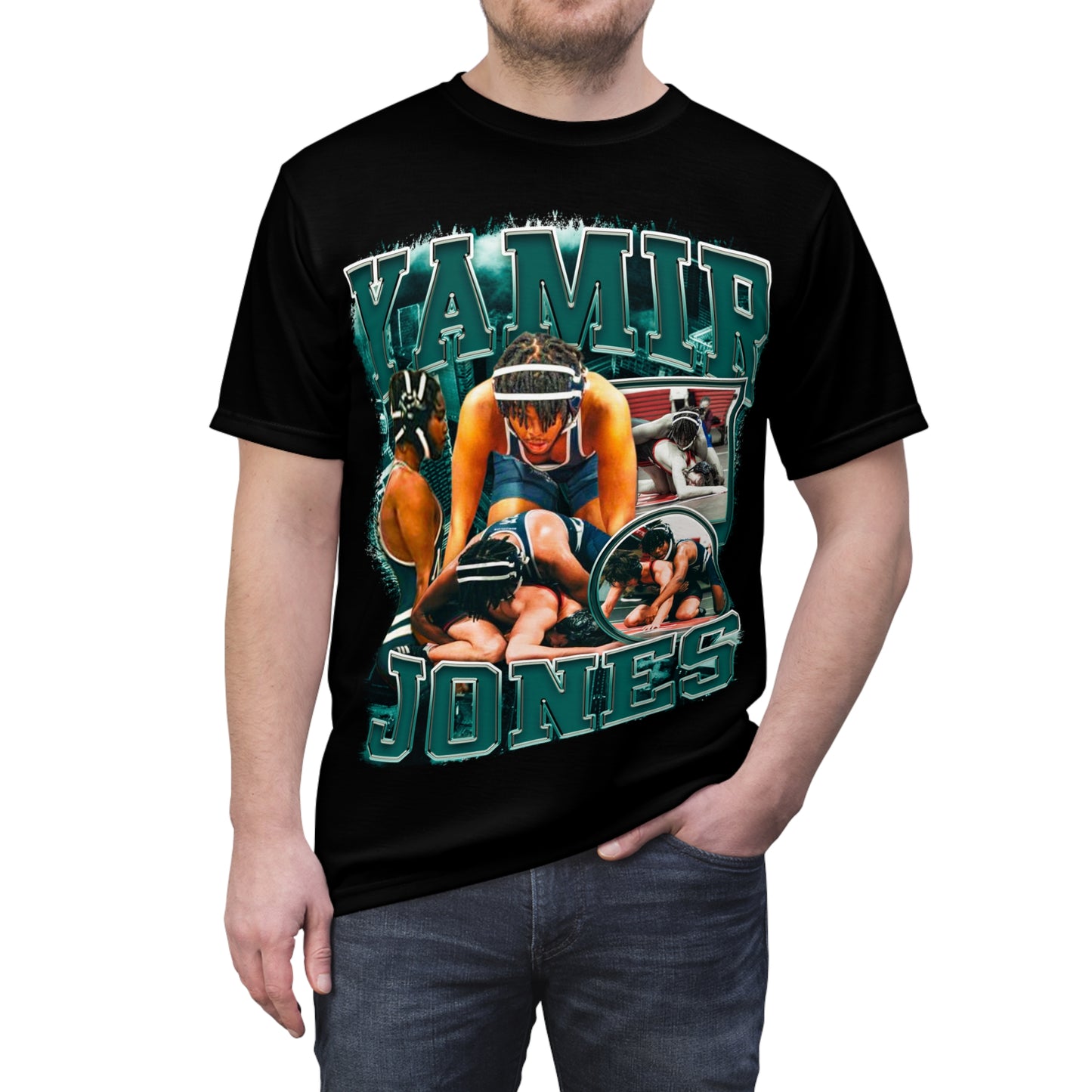Yamir Jones Vintage Full Print Tee