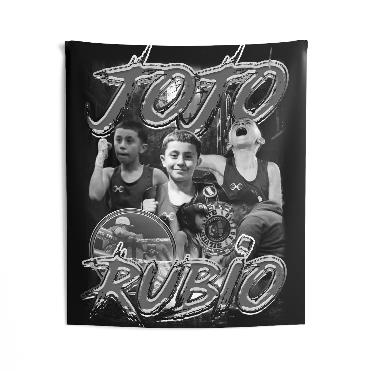 Jojo Rubio Tapestry 50” x 60”
