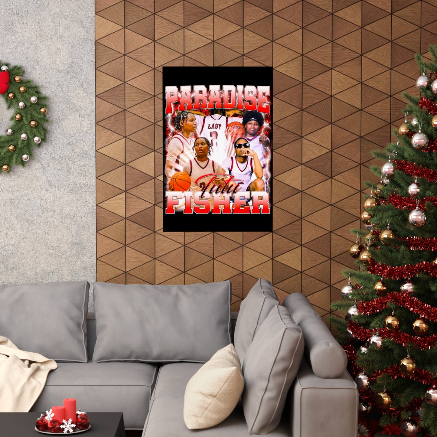 Paradise Fisher Poster 24" x 36"