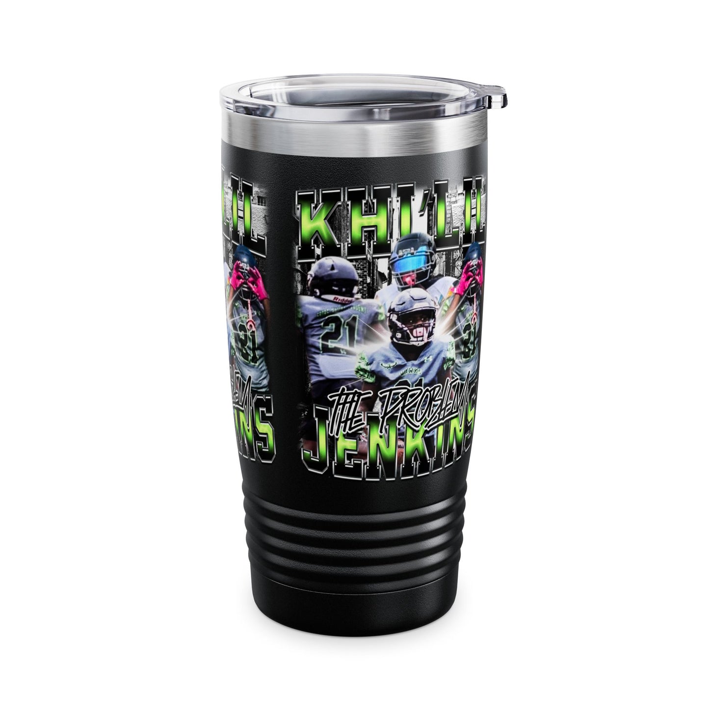 Khi'lil Jenkins Stainless Steal Tumbler