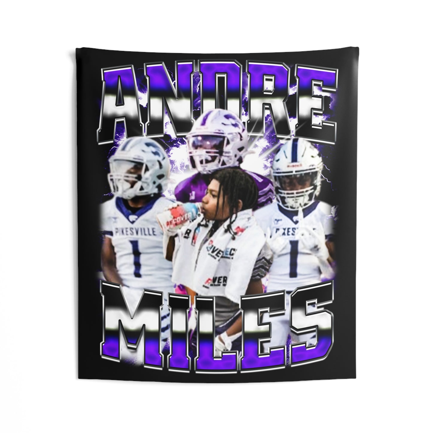 Andre Miles Tapestry 50” x 60”