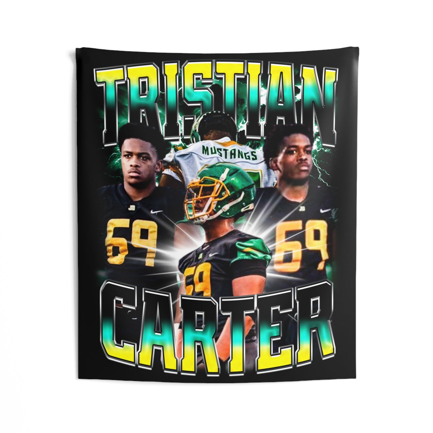 Tristian Carter Tapestry 50” x 60”