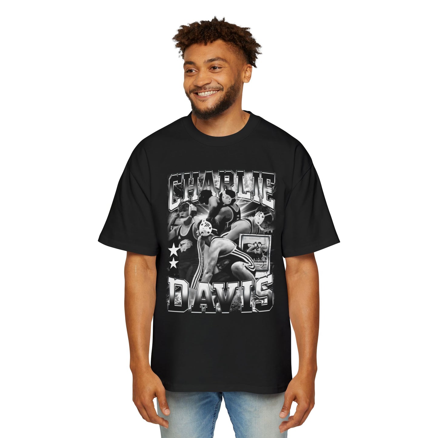 Charlie Davis Oversized Retro Tee