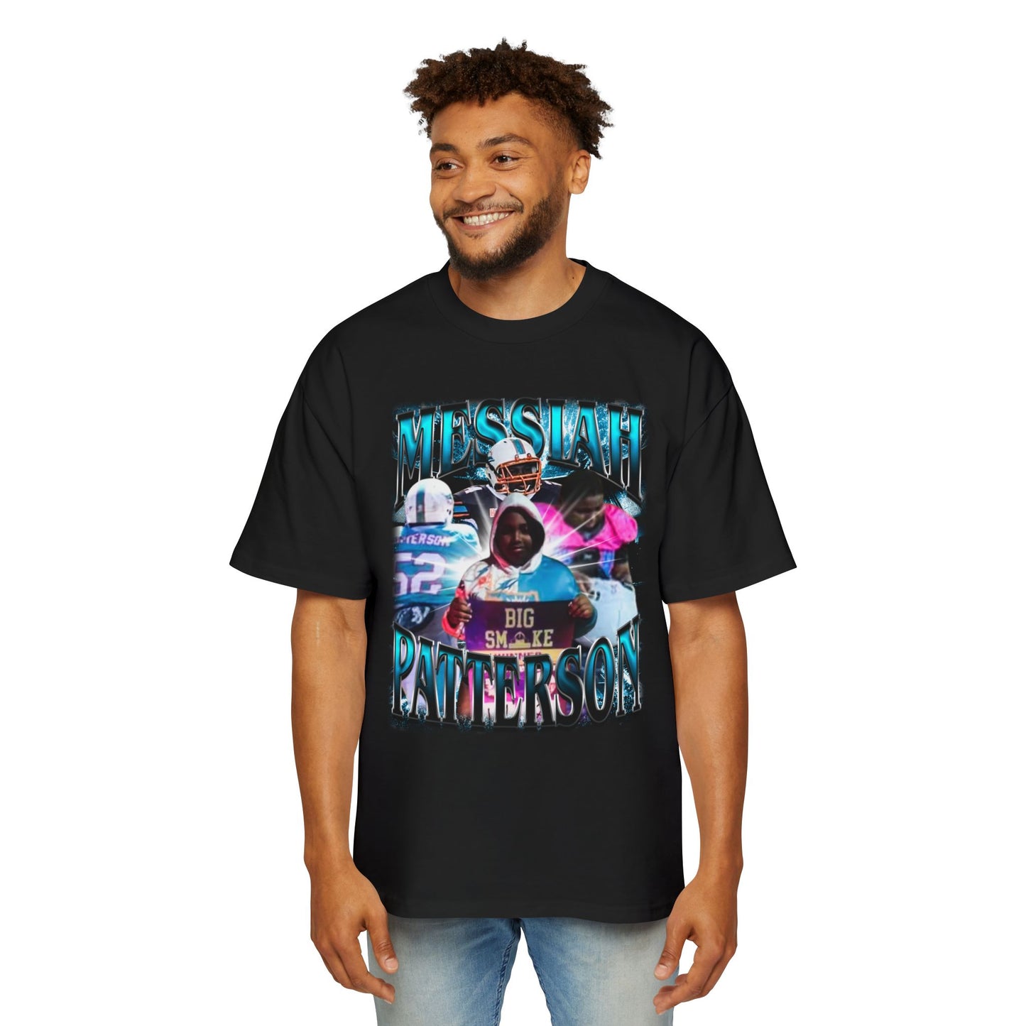 Messiah Patterson Oversized Retro Tee