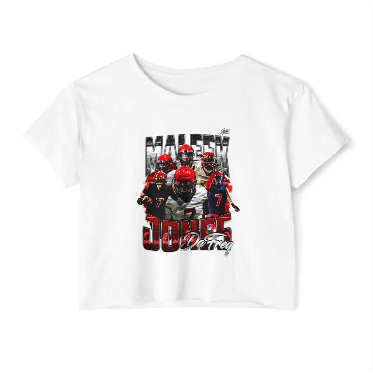 Maleek jones Crop Top