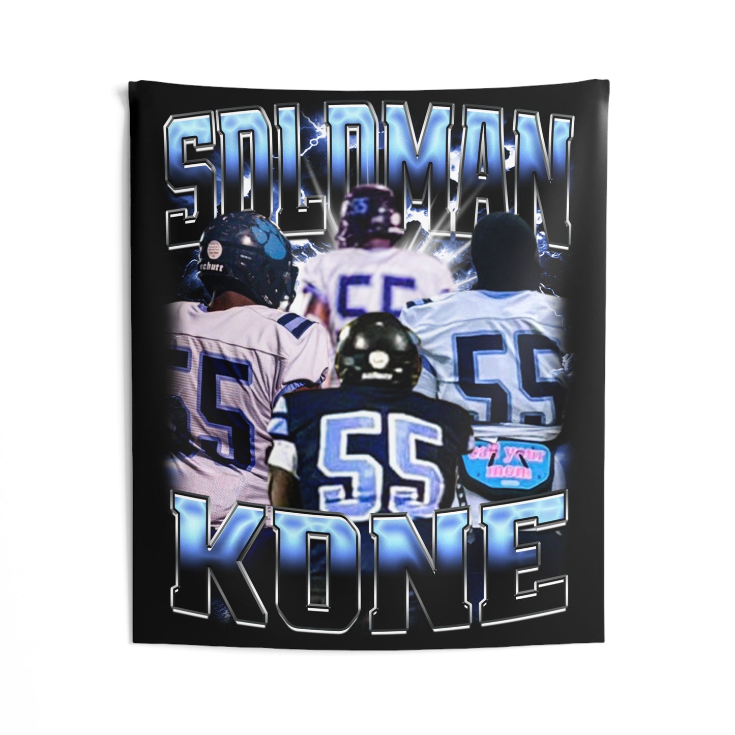 Soloman Kone Tapestry 50” x 60”