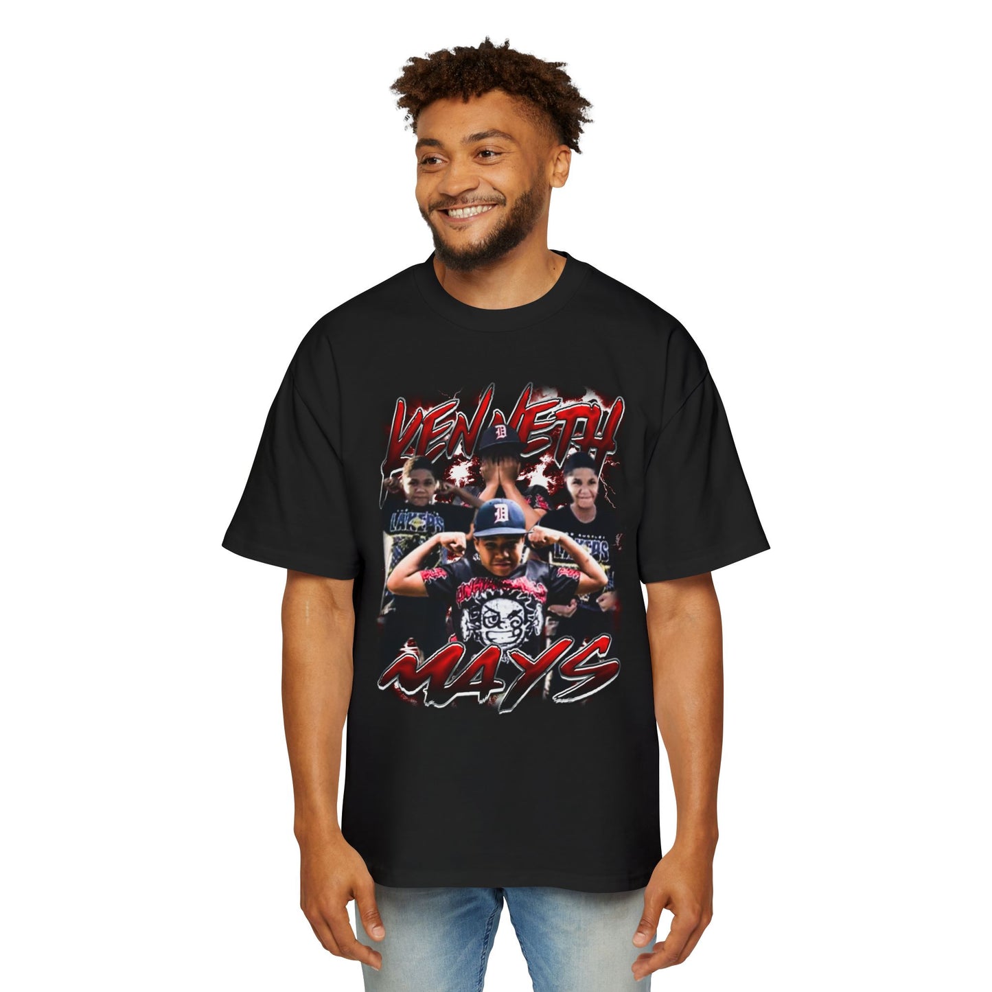 Kenneth Mays Oversized Retro Tee