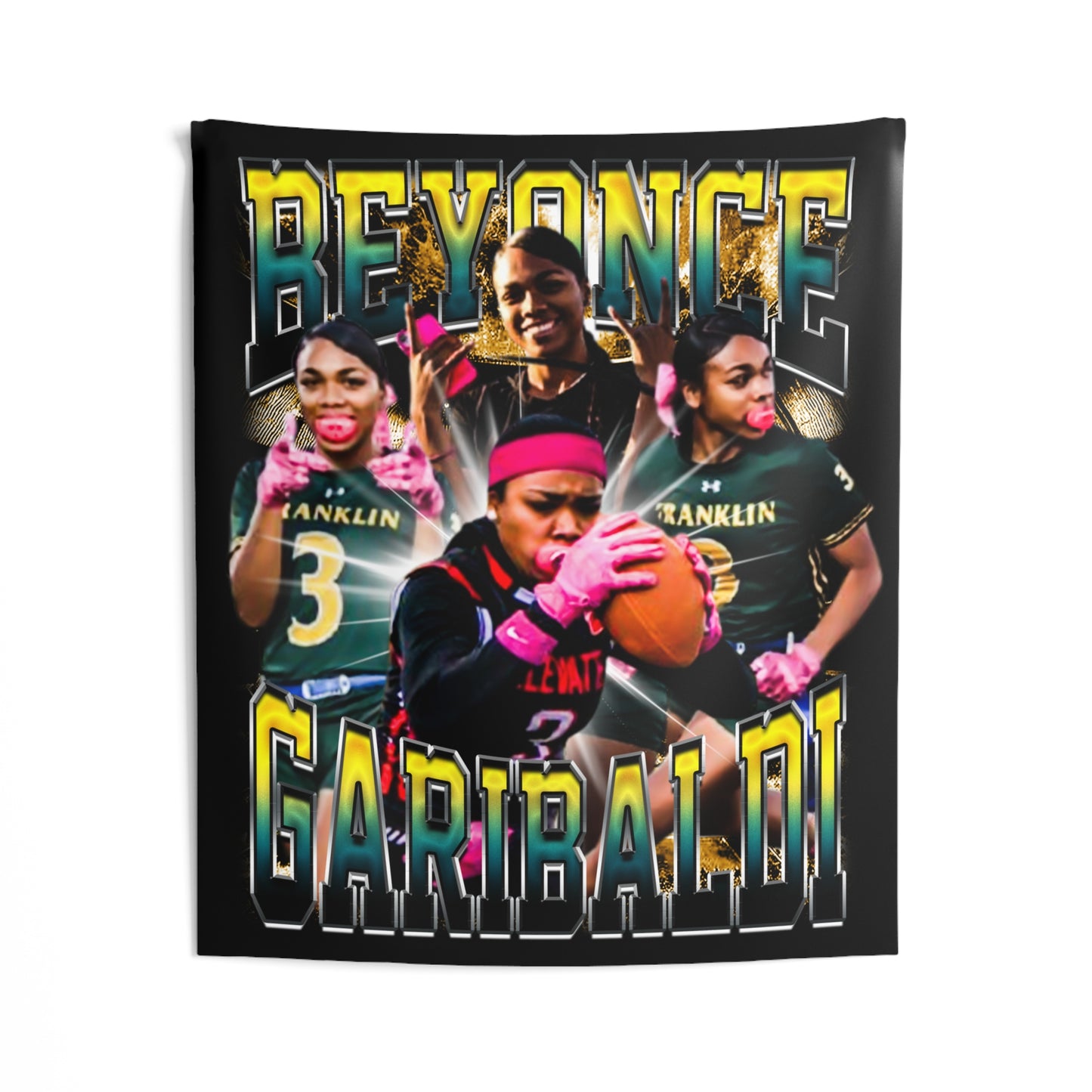 Beyonce Garibaldi Tapestry 50” x 60”
