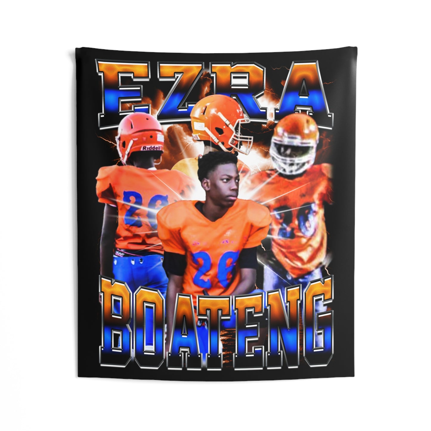 Ezra Boateng Tapestry 50” x 60”