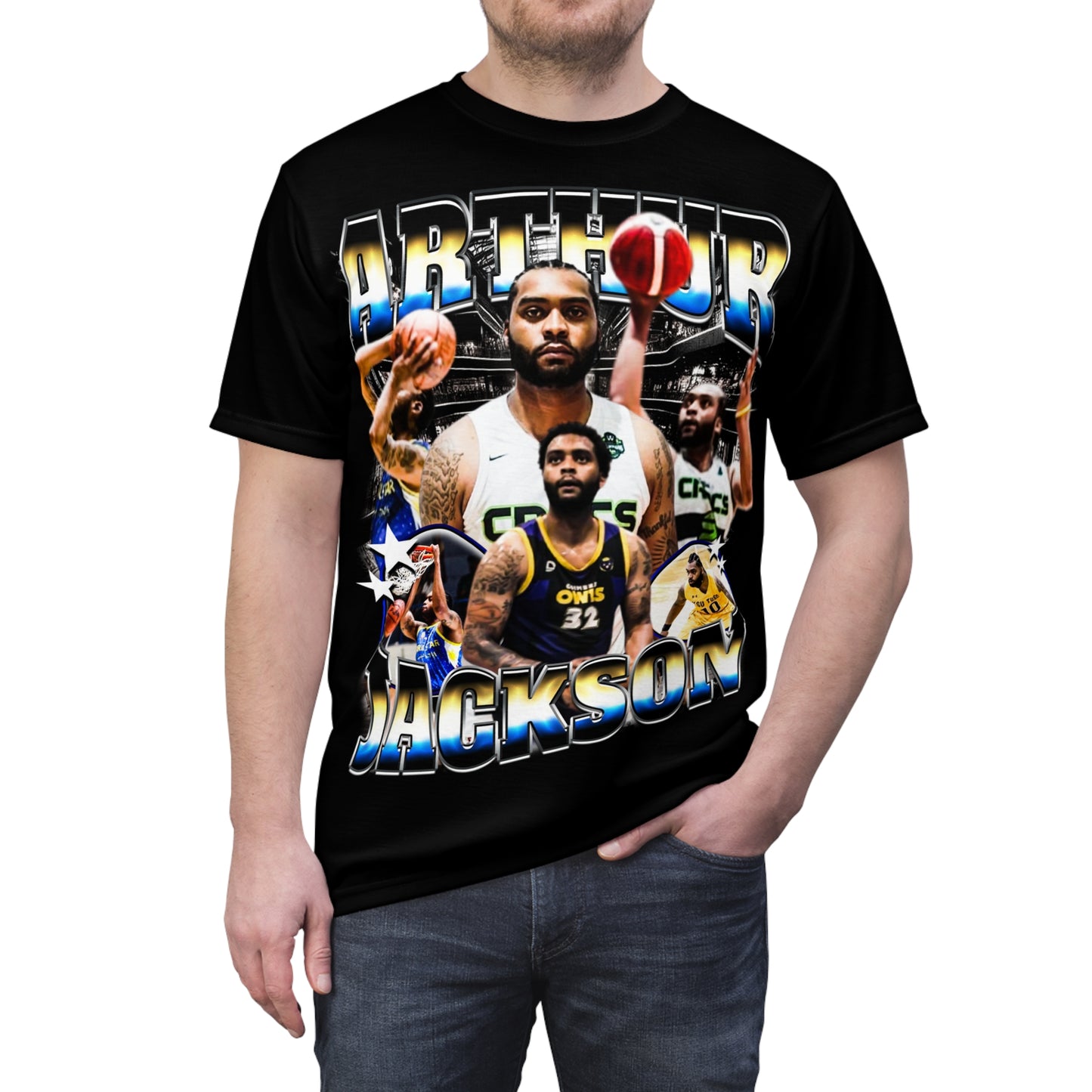 Arthur Jackson Vintage Full Print Tee