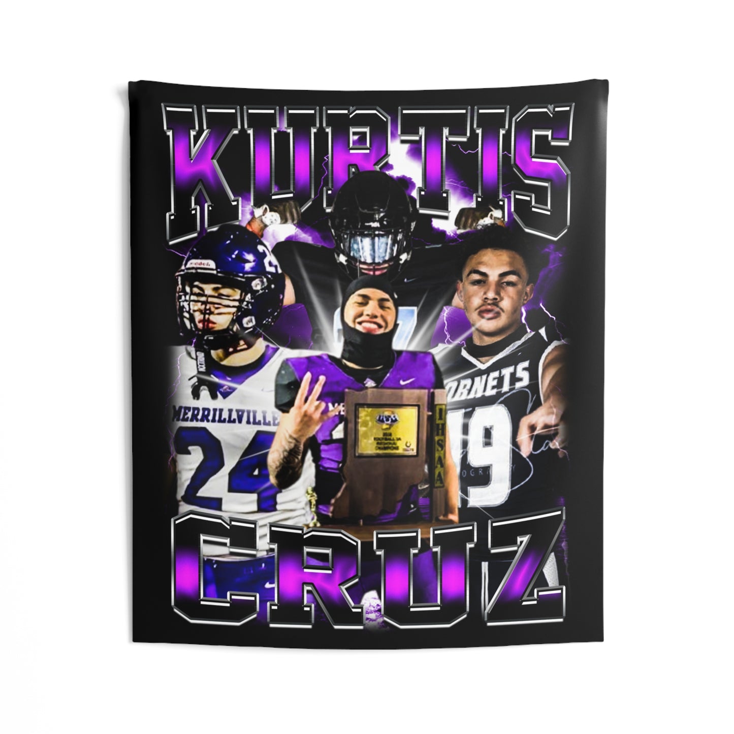 Kurtis Cruz Tapestry 50” x 60”