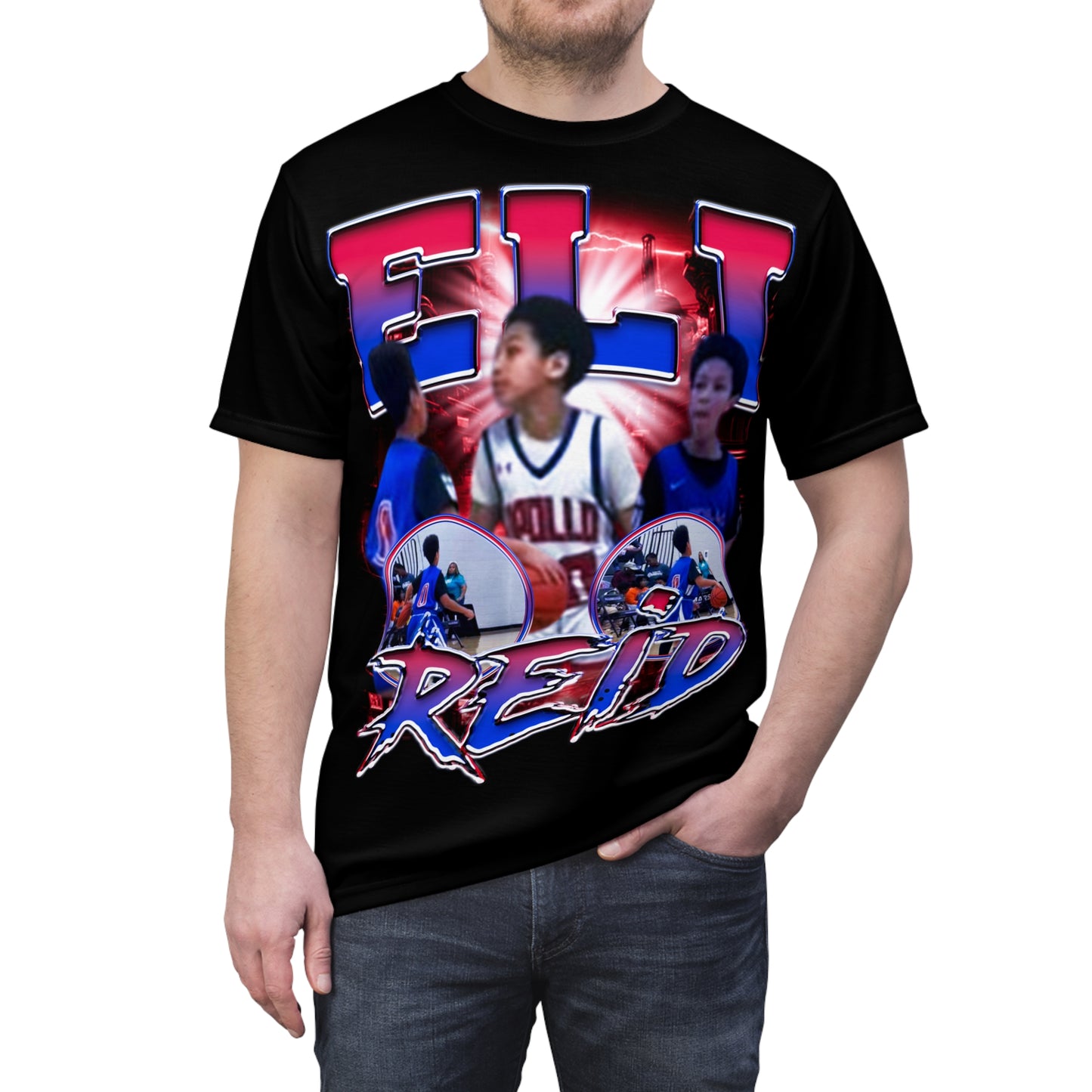 Kylan Elijah Reid Vintage Full Print Tee