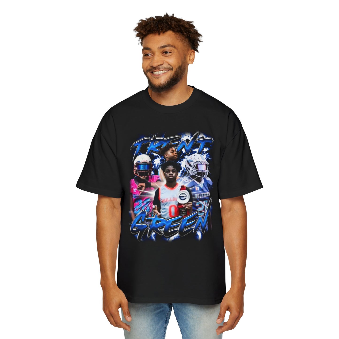 Trent Green Oversized Retro Tee