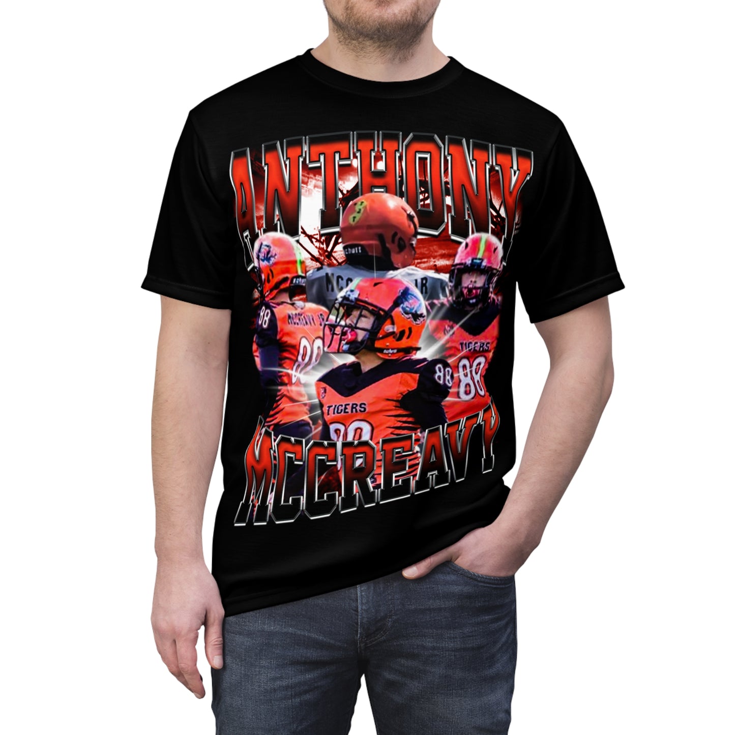 Anthony Mccreavy Vintage Full Print Tee