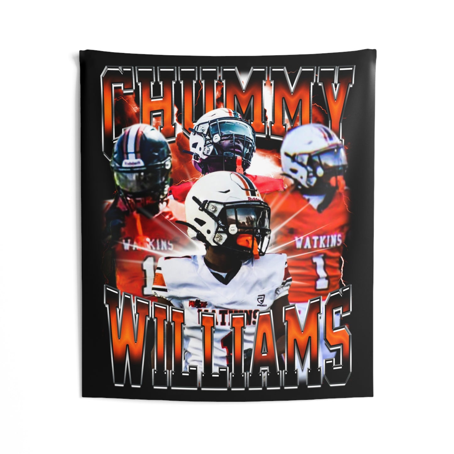 Chummy williams Tapestry 50” x 60”