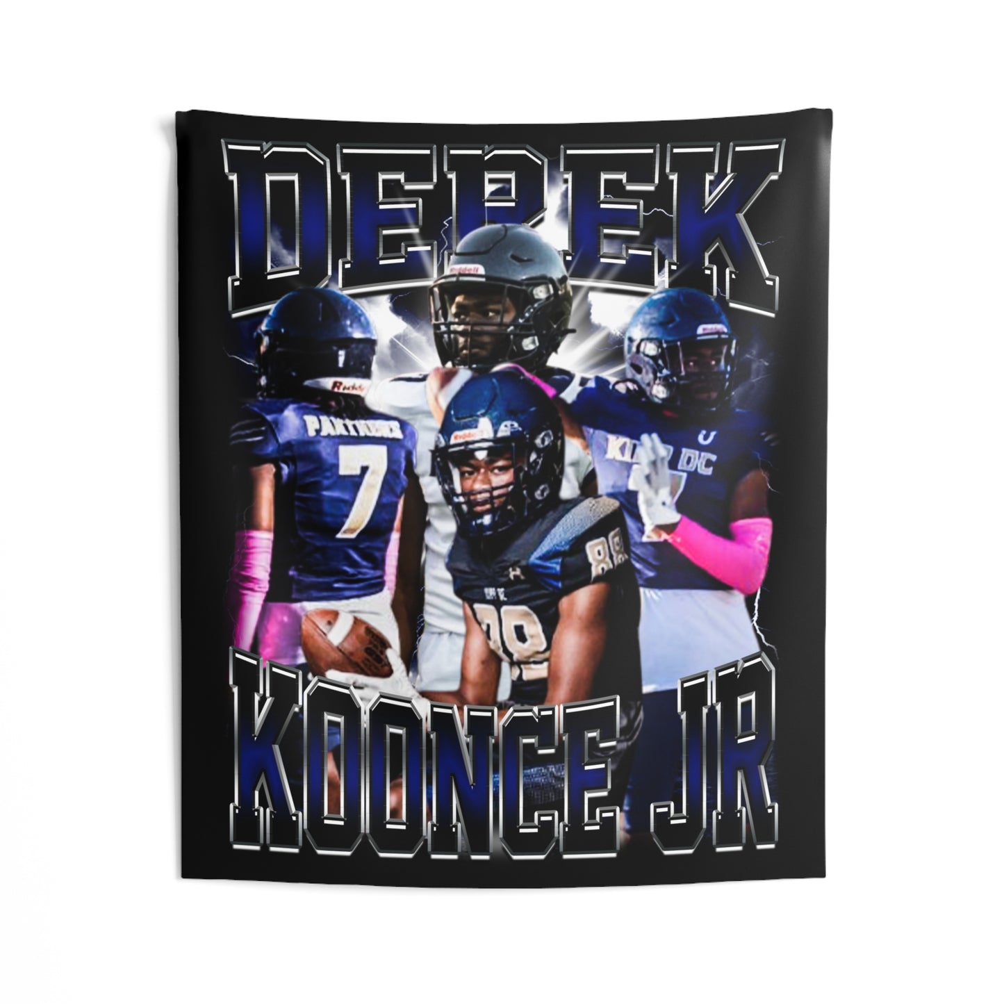 Derek Kooce JR Tapestry 50” x 60”