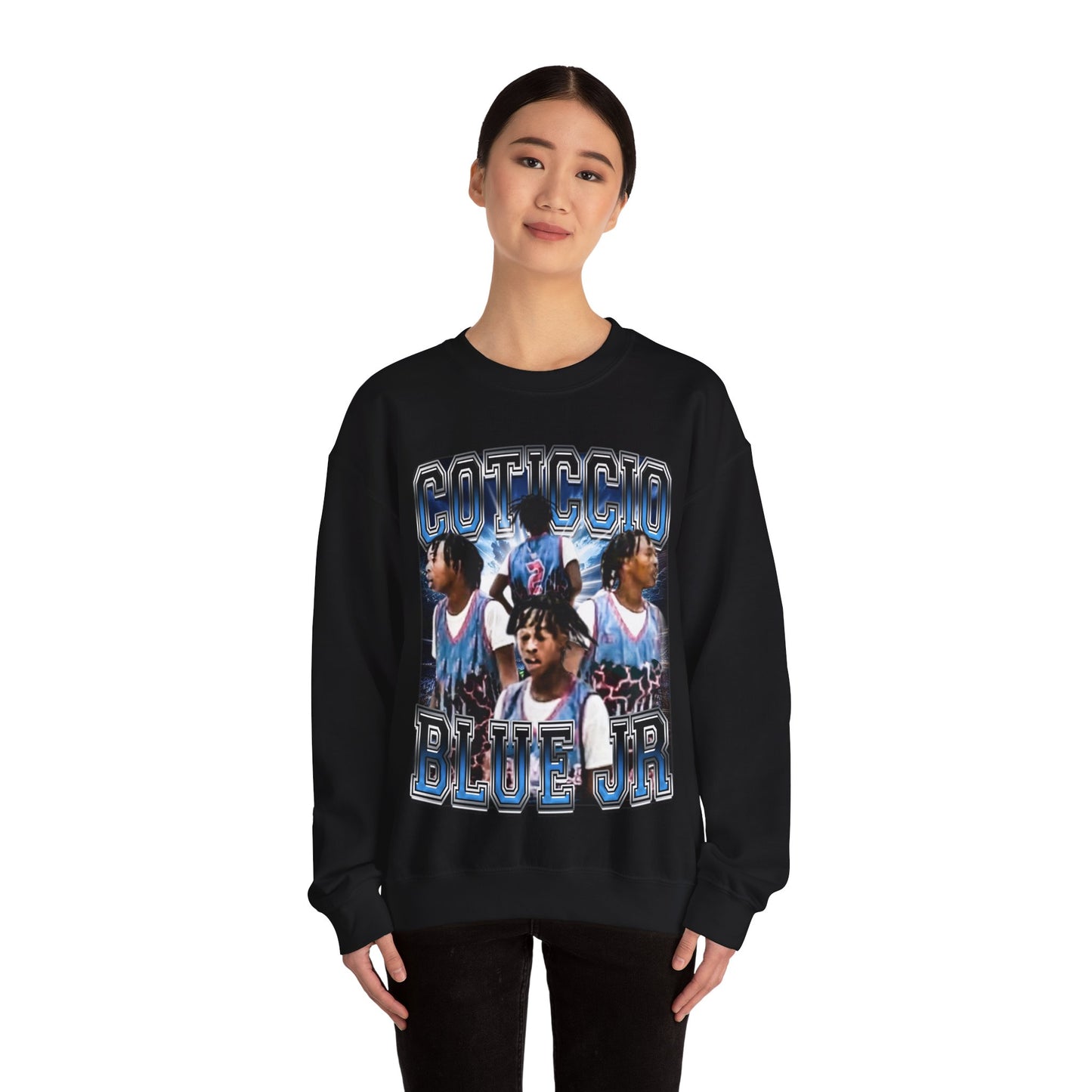 Coticcio Blue Jr Crewneck Sweatshirt