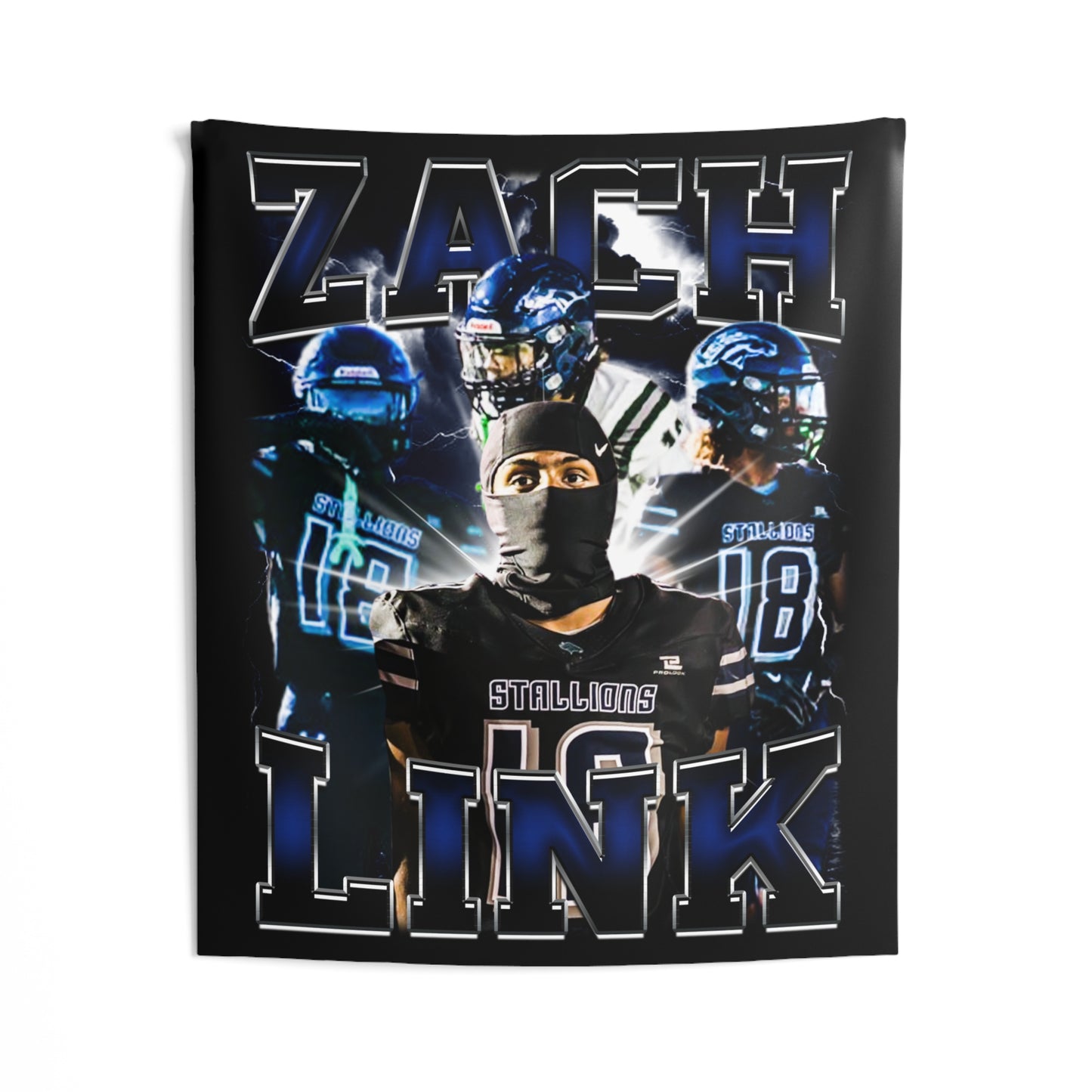 Zach Link Tapestry 50” x 60”