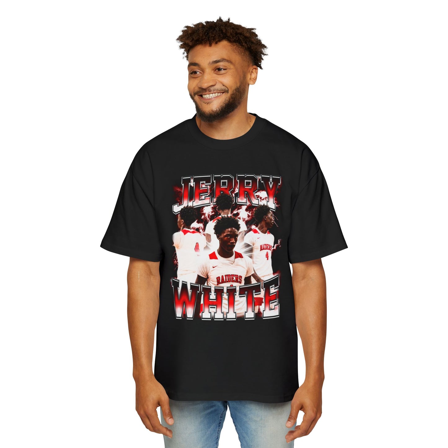 Jerry White Oversized Retro Tee