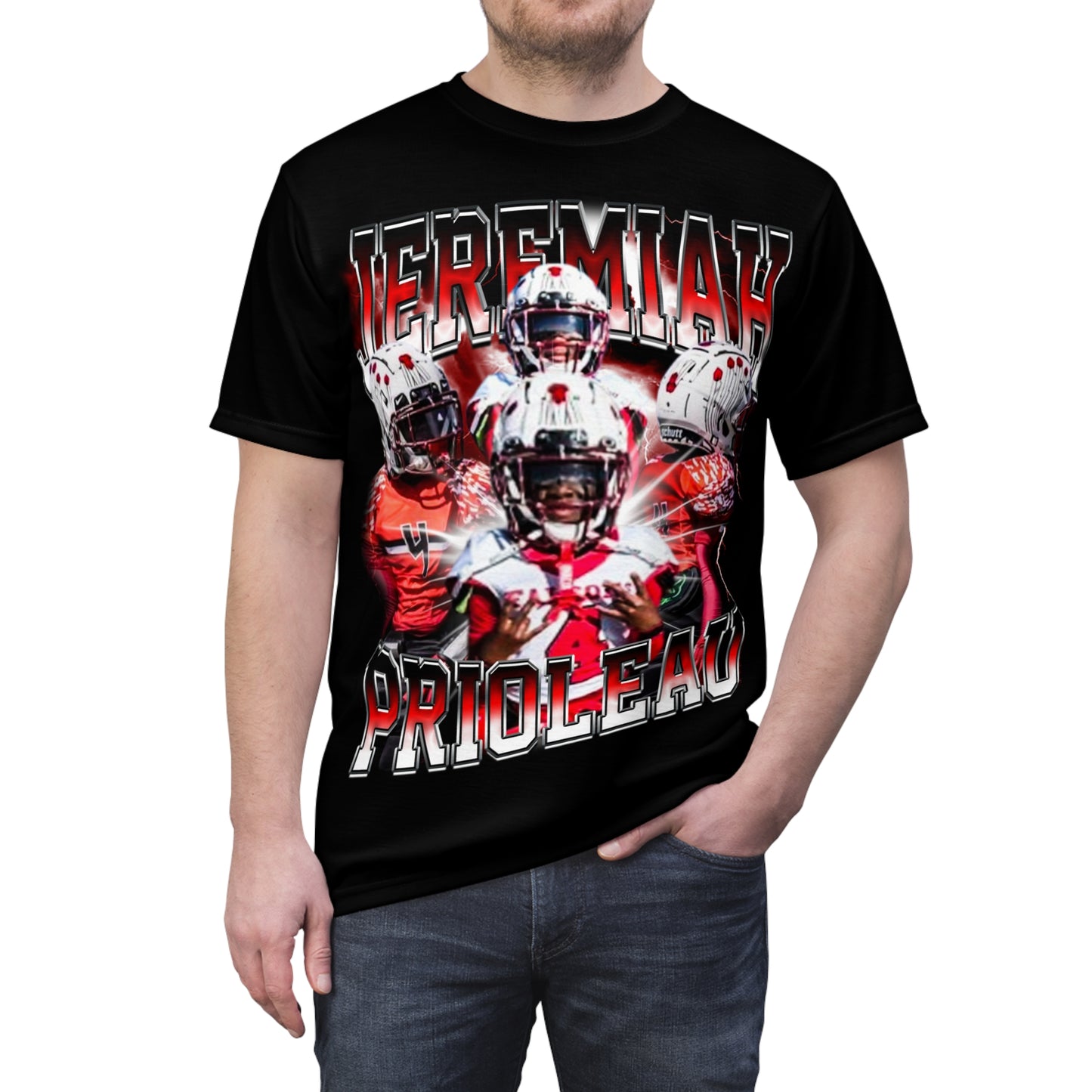 Jeremiah Prioleau Vintage Full Print Tee