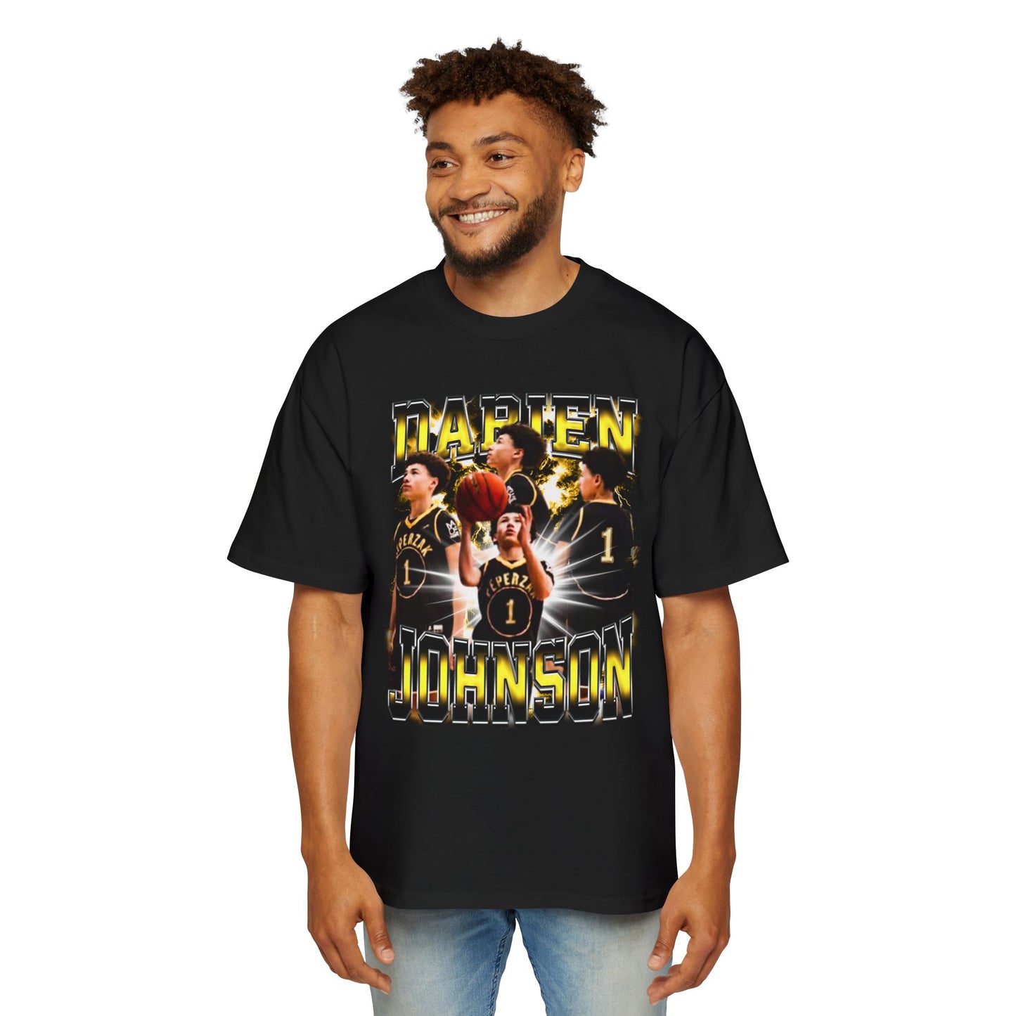 Darien Johnson Oversized Retro Tee