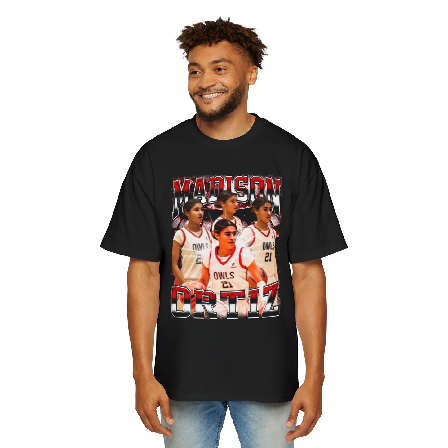 Madison Ortiz Oversized Retro Tee