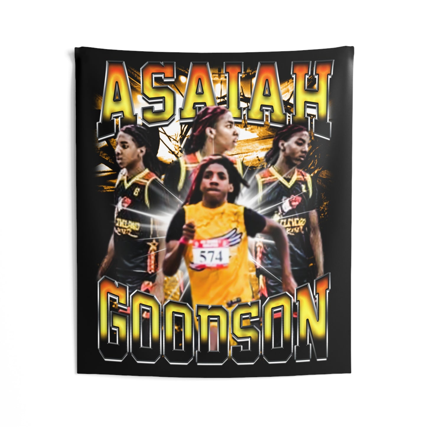 Asaiah Goodson Tapestry 50” x 60”
