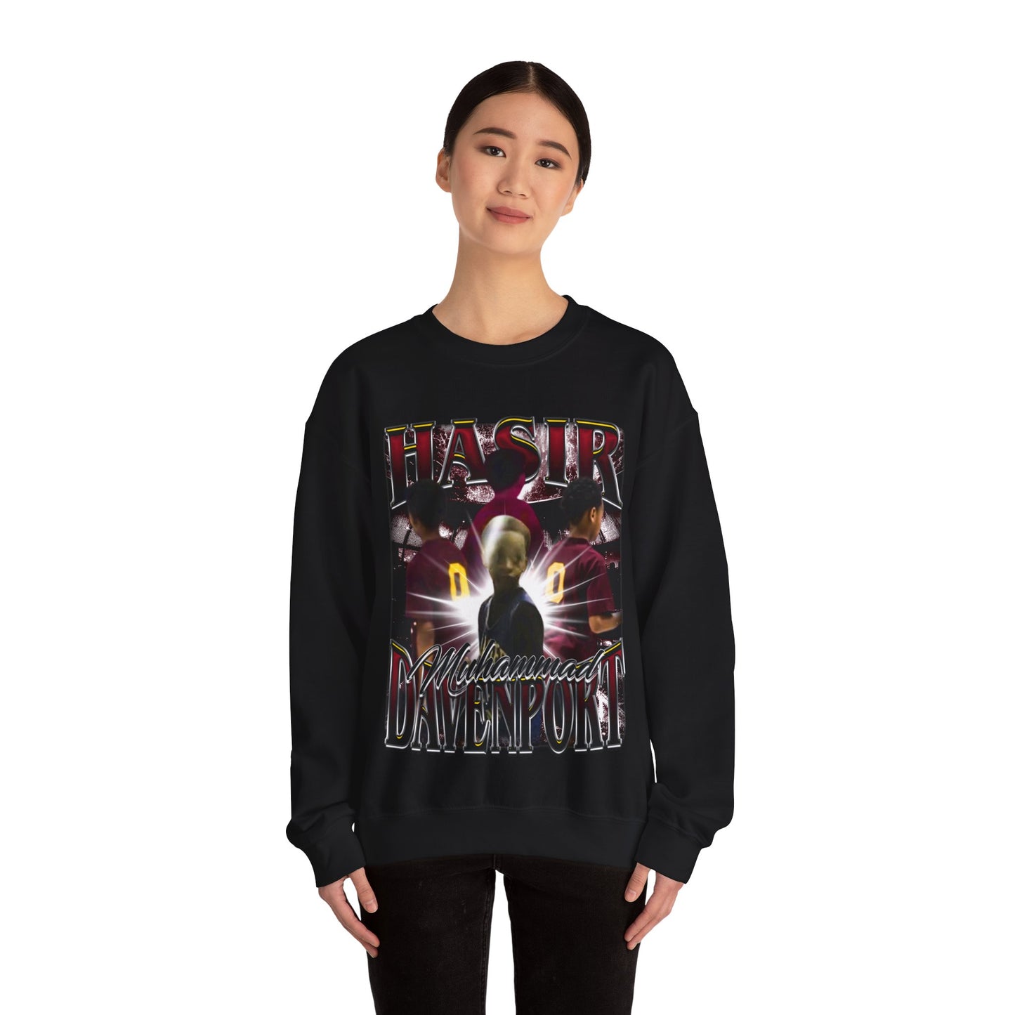 Hasir Muhammad Davenport Crewneck Sweatshirt