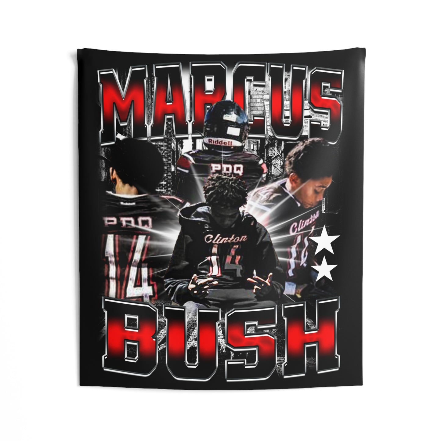 Marcus Bush Tapestry 50” x 60”