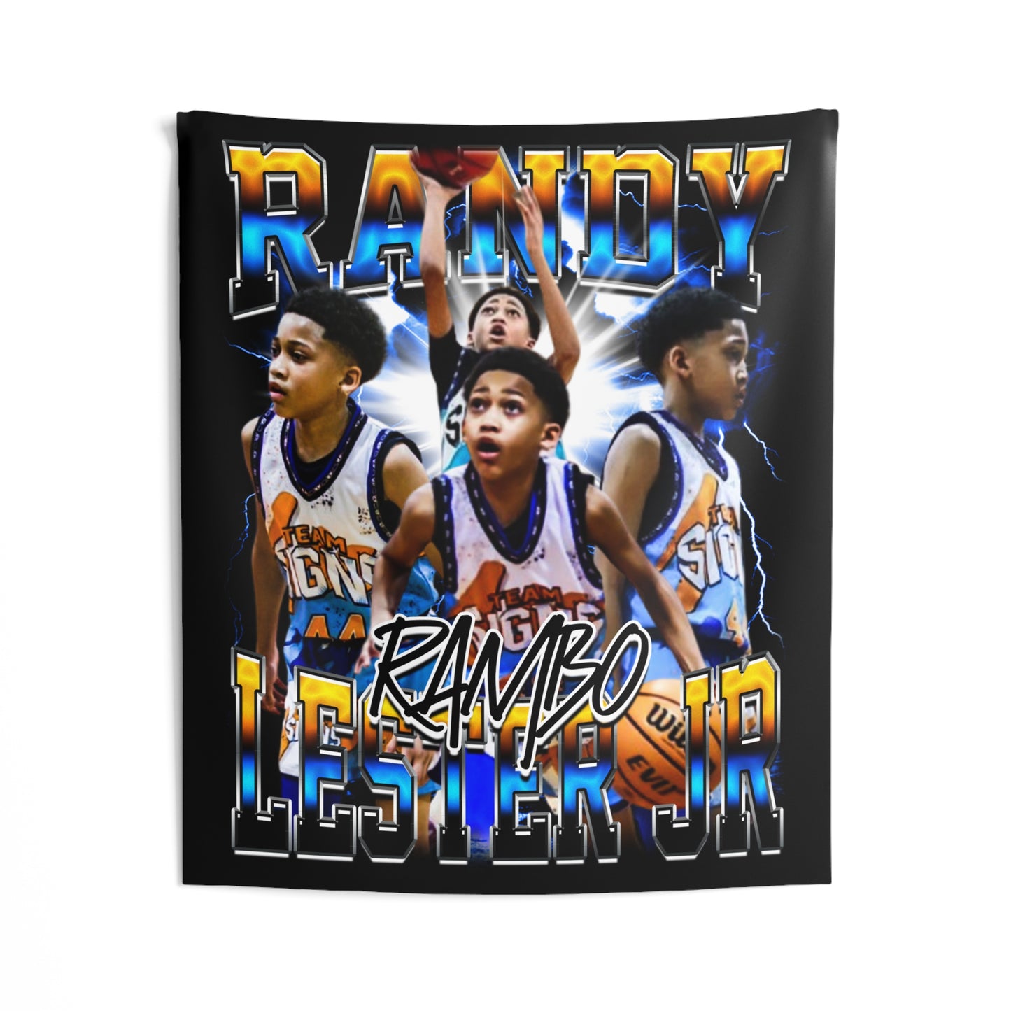 Randy Lester Jr Tapestry 50” x 60”