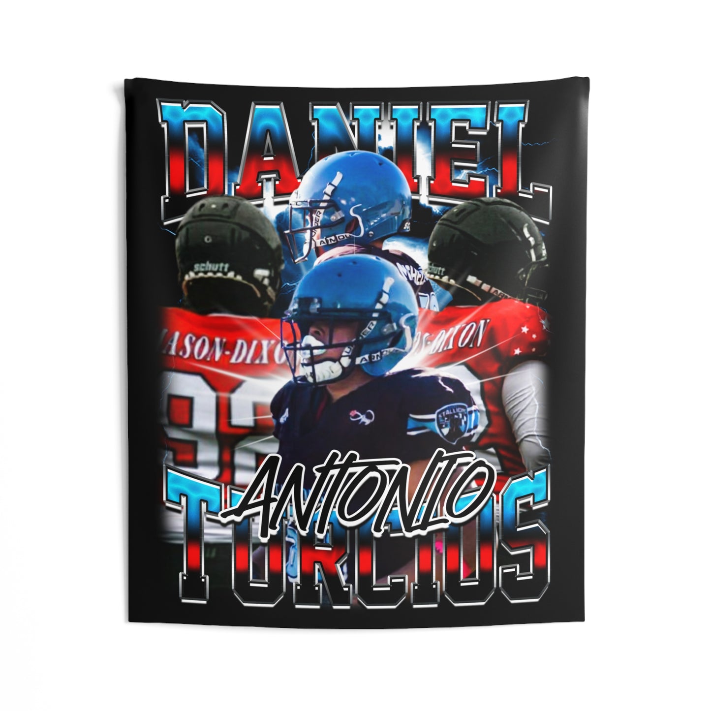 Daniel Antonio Turcios Tapestry 50” x 60”