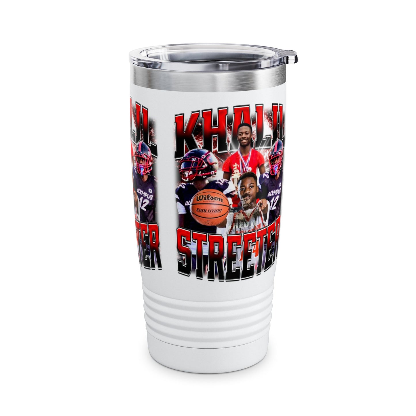 Khalil Streeter Stainless Steal Tumbler