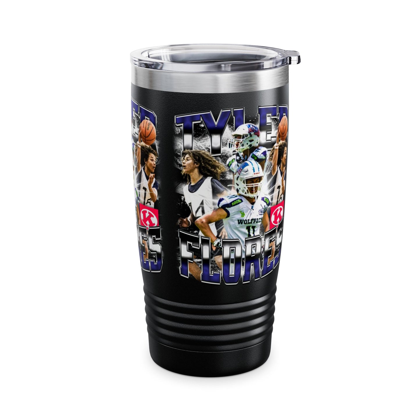 Tyler Flores Stainless Steal Tumbler