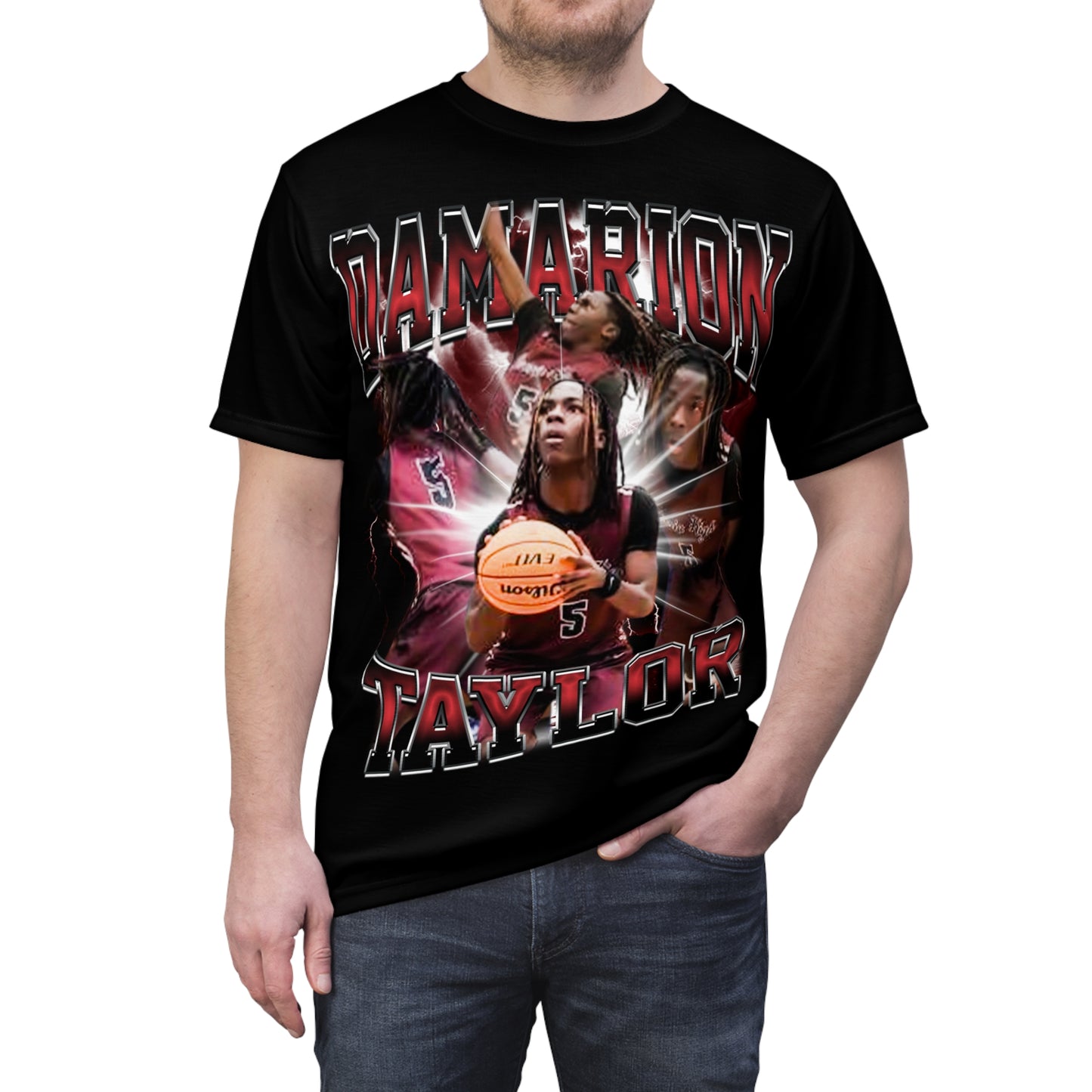 Damarion Taylor Vintage Full Print Tee