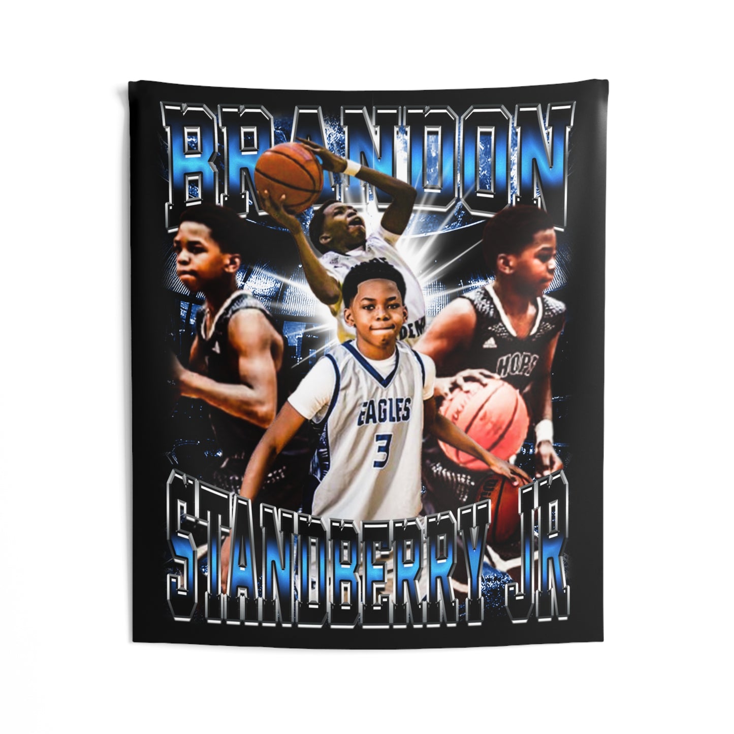 Brandon Standberry Jr Tapestry 50” x 60”