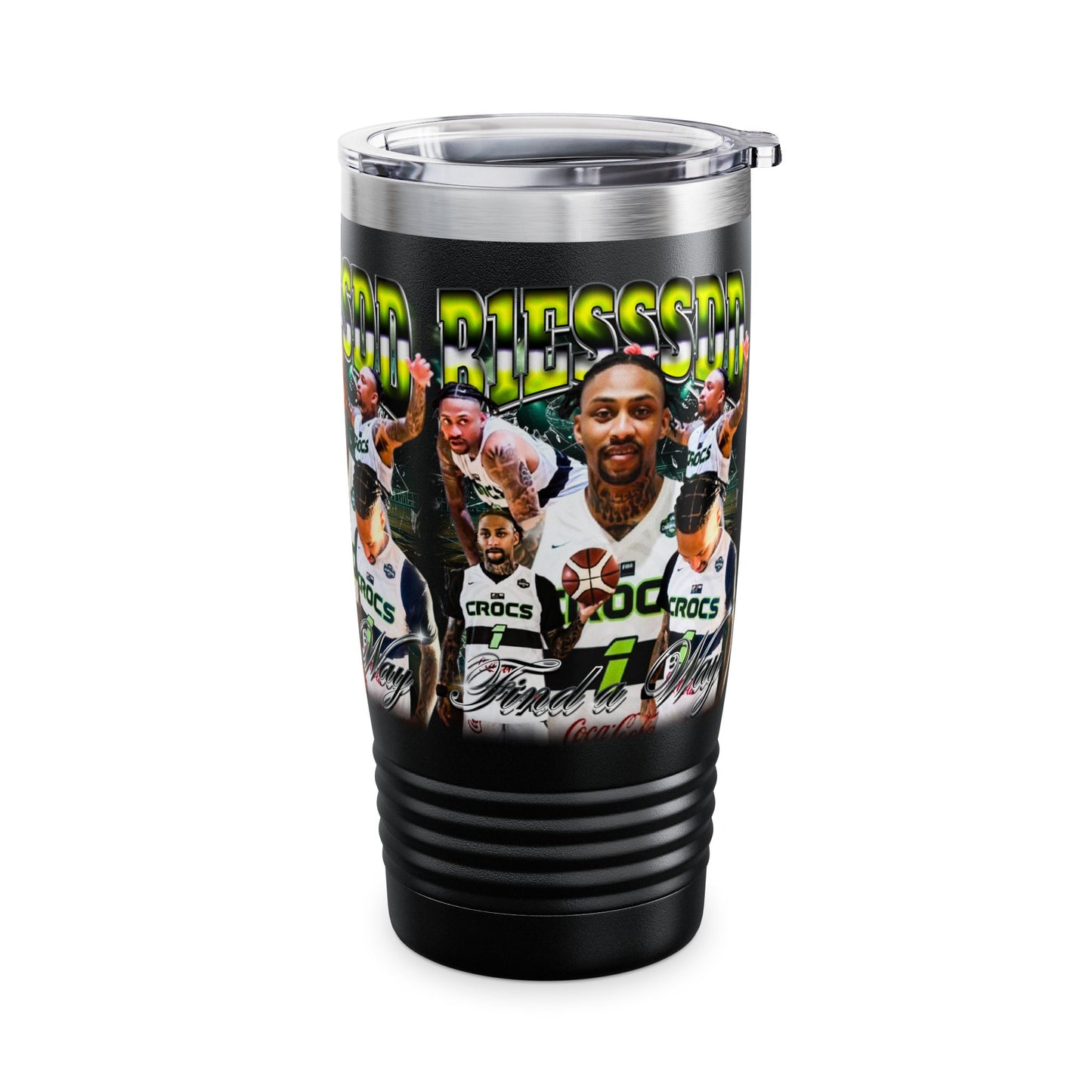 B1esssdd Stainless Steel Tumbler