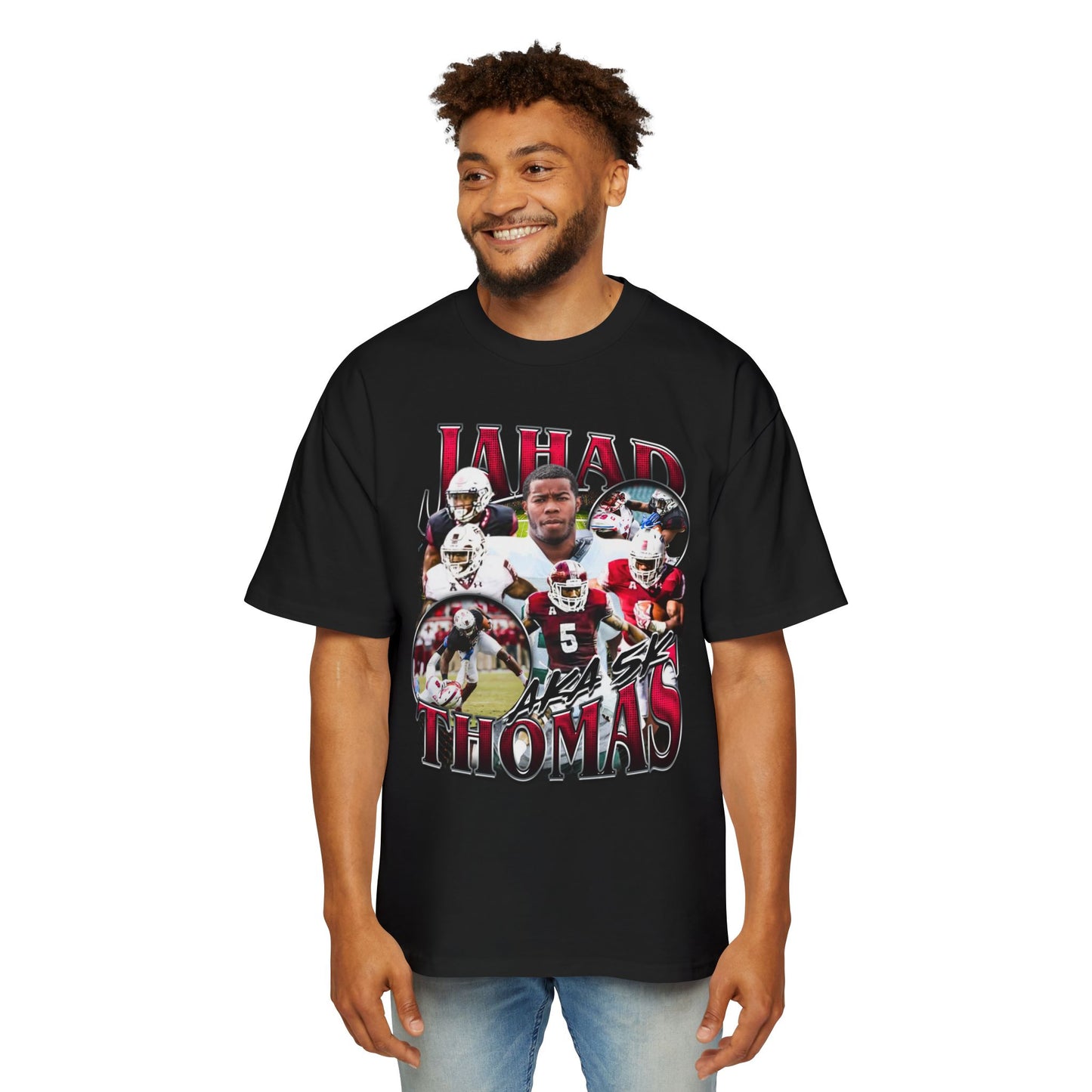 Jahad Thomas Oversized Retro Tee